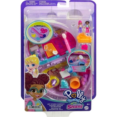 Polly Pocket Starring Shani Art Studio Compact Miniature Playset - Image 5