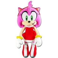 Great Eastern Entertainment Co. Sonic The Hedgehog 9 Inch Plush | Amy In Red Dress