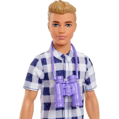 ​Barbie It Takes Two Ken Camping Doll - Plaid Shirt - Image 3