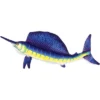 Underwraps Real Planet Sword Fish Blue 35.5 Inch Realistic Soft Plush
