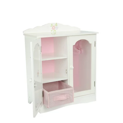 Olivia's Little World - Little Princess 18" Doll Furniture - Fancy Closet With 3 Hangers - Image 5