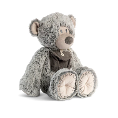 DEMDACO Gray Pocket Prayer Bear 16" - Image 2