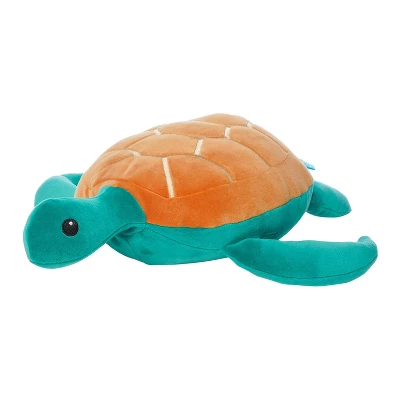 Manhattan Toy Velveteen Salty Sea Turtle Ocean Life Toy Stuffed Animal, 14.5"