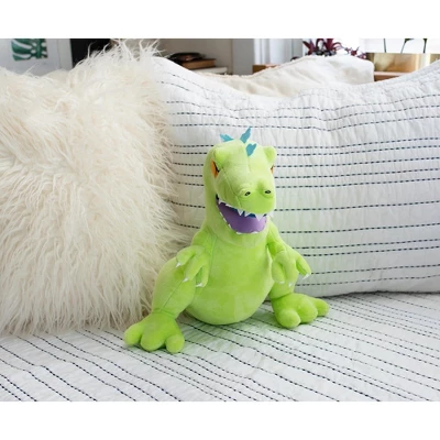 Golden Bell Studios Nickelodeon Rugrats 15-Inch Character Plush Toy | Reptar - Image 3