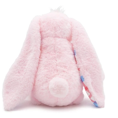 Plushible Pink Plaid Eared Bunny