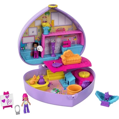 Polly Pocket Starring Shani Art Studio Compact Miniature Playset - Image 4