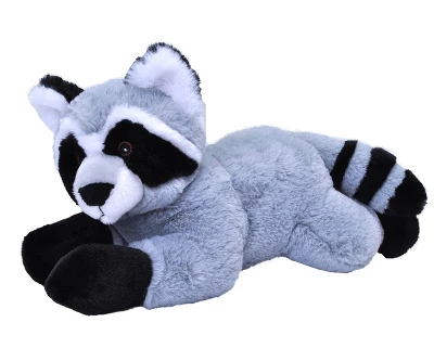 Wild Republic Ecokins Raccoon Stuffed Animal, 12 Inches