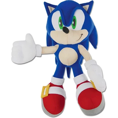 Great Eastern Entertainment Co. Sonic The Hedgehog 10 Inch Moveable Plush | Sonic