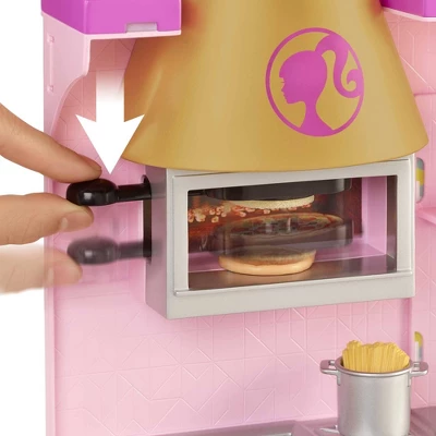 Barbie Cook 'n Grill Restaurant Playset - Image 4