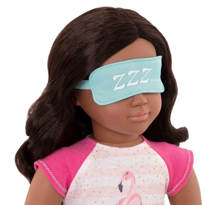Our Generation Sleepover Pajama Outfit For 18" Dolls - Flamingo Dreaming - Image 2