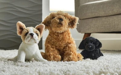 Bearington Collection Doodles Labradoodle Plush Stuffed Animal Puppy Dog, 13" - Image 2