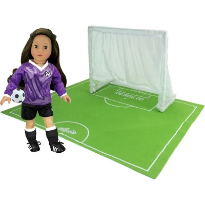 Sophia’s Soccer Field Set For 18" Dolls, Green