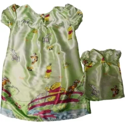 Doll Clothes Superstore Size 5 Pooh Gang Matching Girl And Doll Nightgowns