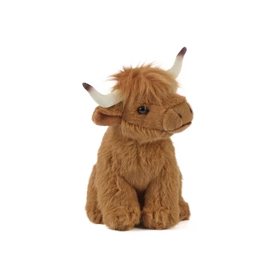 Living Nature Highland Cow Small Plush Toy