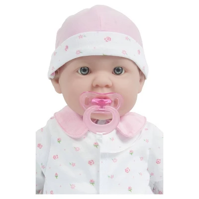 JC Toys La Baby 20" Baby Doll - Pink Outfit - Image 8