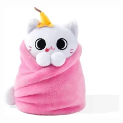 Uncute Purritos 7 Inch Plush Cat In Blanket | Banana Split