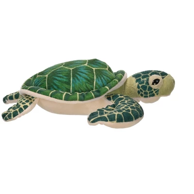 Wild Republic Cuddlekins Mini Green Sea Turtle Stuffed Animal, 8 Inches - Image 3