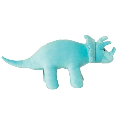 Manhattan Toy Spike Velveteen Triceratops Dinosaur Stuffed Animal, 9.5" - Image 2