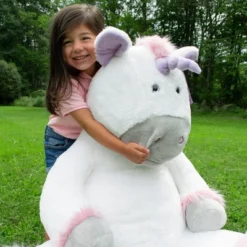 Melissa & Doug Jumbo Gentle Unicorn Stuffed Animal