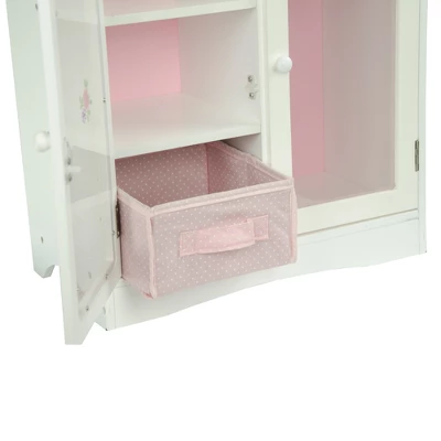 Olivia's Little World - Little Princess 18" Doll Furniture - Fancy Closet With 3 Hangers - Image 7