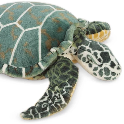 Melissa & Doug Giant Sea Turtle - Lifelike Stuffed Animal (nearly 3 Feet Long) - Image 3