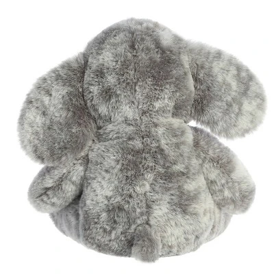 Ebba Emery Elephant 9" Emery Blue Grey Stuffed Animal - Image 3