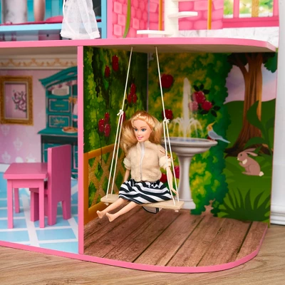 Olivia's Little World By Teamson Kids Furnished Castle Dollhouse For 12" Dolls - Image 7