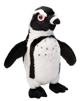 Wild Republic Cuddlekins Black Footed Penguin Stuffed Animal, 12 Inches