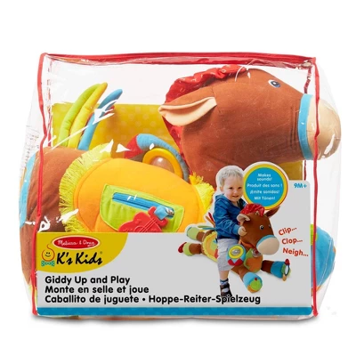 Melissa & Doug Giddy-Up And Play Baby Activity Toy - Multi-Sensory Horse - Image 2