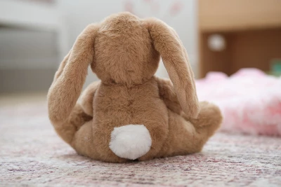 Bearington Lil Benny Brown Plush Stuffed Animal Bunny Rabbit, 6 Inches - Image 2