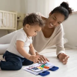 The Peanutshell Soft Cloth Quiet Book For Babies, Learning Activities For Toddlers