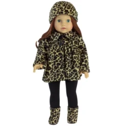 Sophia’s Doll Coat, Hat, Leggings, And Boots Set For 18" Dolls