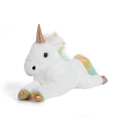 FAO Schwarz 15" Unicorn Cuddly Stuffed Animal Plush, Ultra-Soft Fur - Image 4