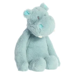 Ebba Hugeez 15" Hippo Blue Stuffed Animal