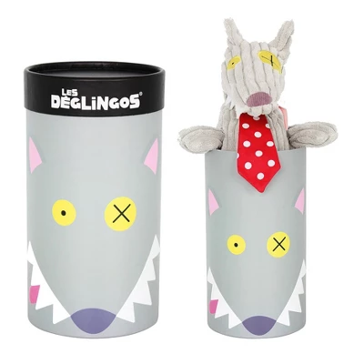 TriAction Toys Les Deglingos Big Simply Plush | Bigbos The Wolf
