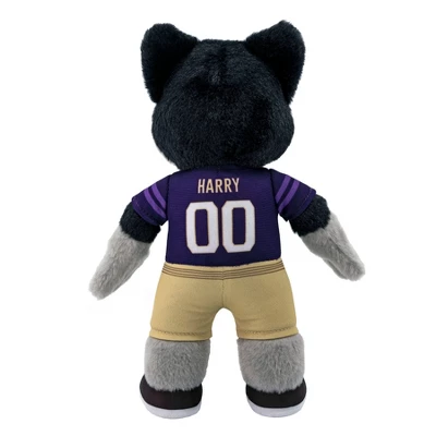 Bleacher Creatures Washington Huskies Harry The Husky 10" Mascot Plush Figure - Image 2
